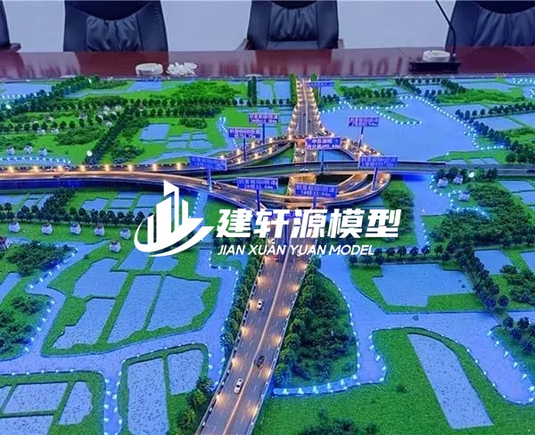 盈江高速公路沙盘定制